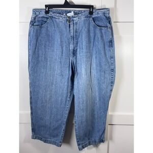 Venezia Jeans Clothing Co.‎ Capri Cropped Denim Jeans Size 22 Plus Size
